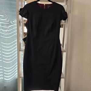 NWOT Ted Baker LBD Bow Cap Sleeves, sz 3 (US 8)